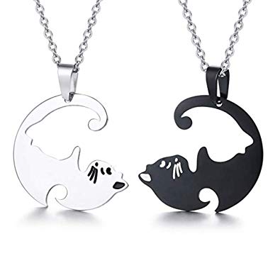 Cat bff online necklace