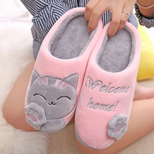Adorable Cat Slippers