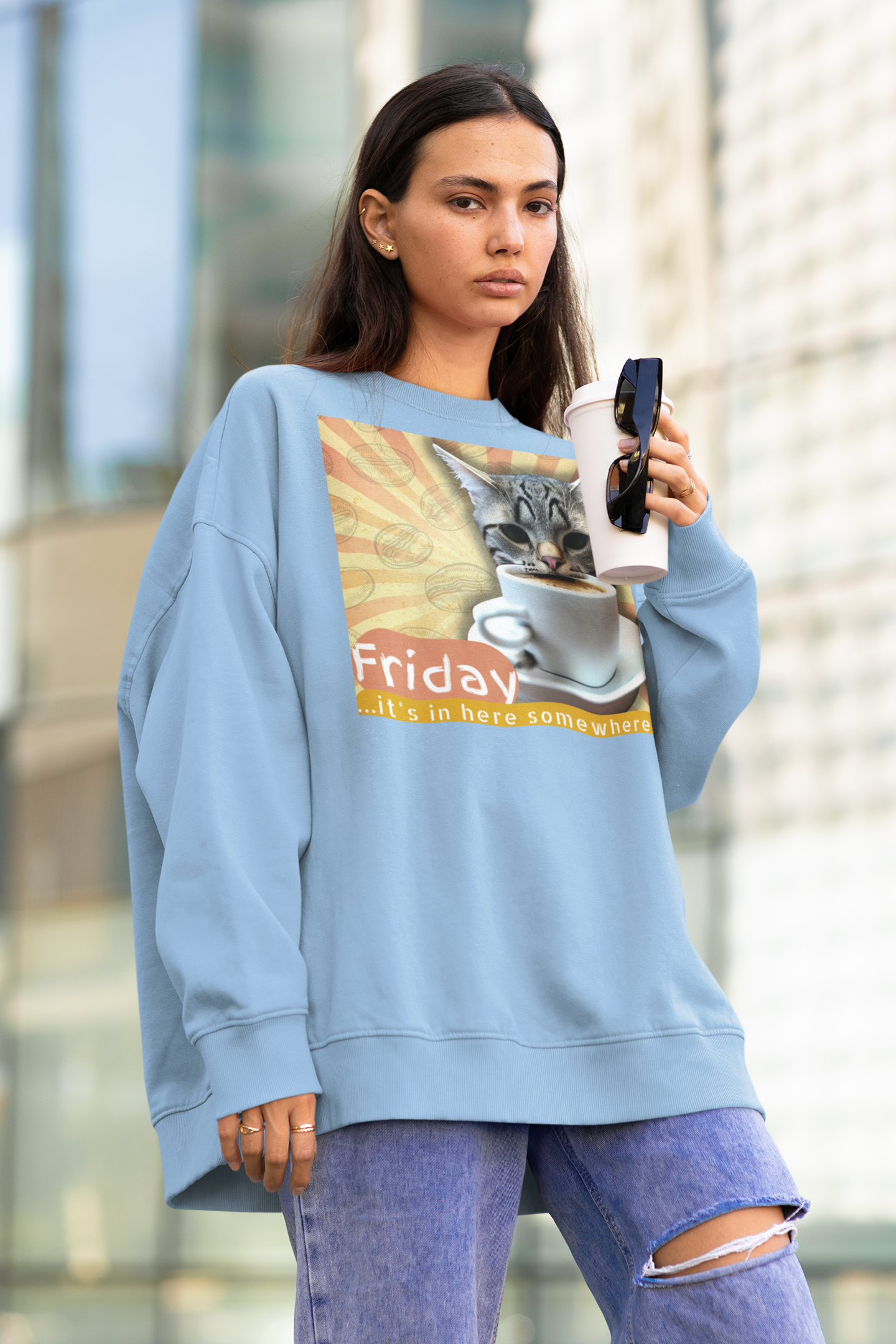 "Friday Search" Sweatshirt