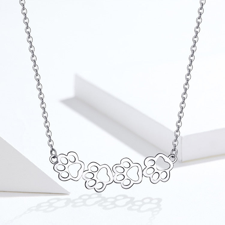 Paw Link Necklace