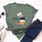 Stacked Cat Love Tee