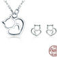 Silver Cat Jewelry Set