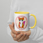 Colorful "Aspiring Meowmodel" Mug